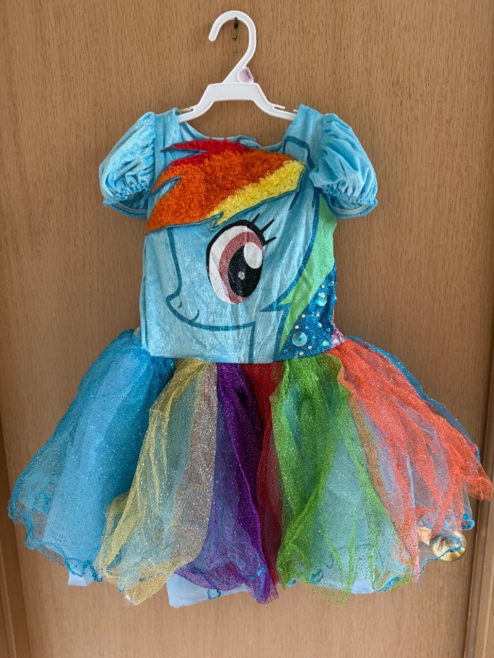 My Little Pony Rainbow Dash Costume Dress Girls 4-6